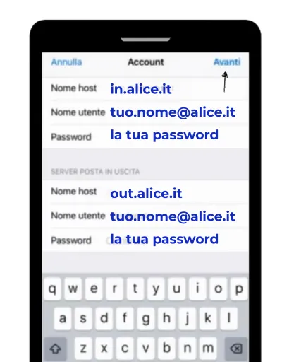 Passaggio 6 per iPhone
